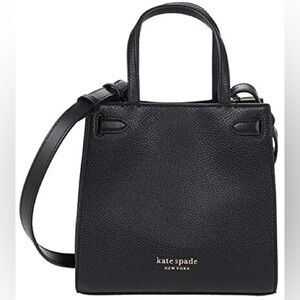 NWT Kate Spade Lane Small leather Satchel Crossbody - Black. $278